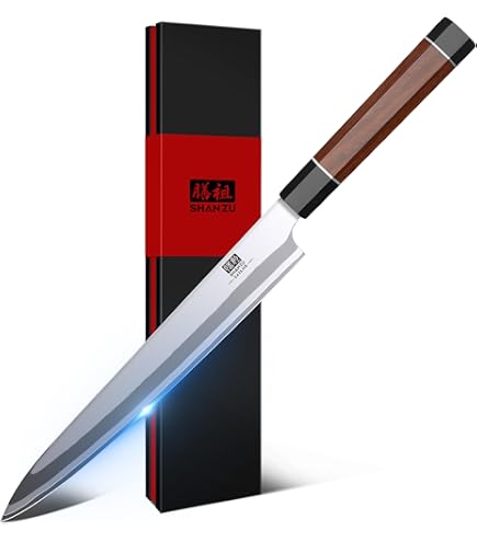 Amazon.com: Masahiro Fukui Stainless Steel Yanagi Blade 10.6